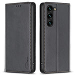 BINFEN COLOR BF18 For Samsung Galaxy S25+ / S24+ Case Card Holder Magnetic Cell Phone Cover