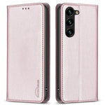BINFEN COLOR BF18 For Samsung Galaxy S25+ / S24+ Case Card Holder Magnetic Cell Phone Cover