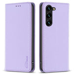 BINFEN COLOR BF18 For Samsung Galaxy S25+ / S24+ Case Card Holder Magnetic Cell Phone Cover