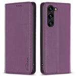 BINFEN COLOR BF18 For Samsung Galaxy S25+ / S24+ Case Card Holder Magnetic Cell Phone Cover