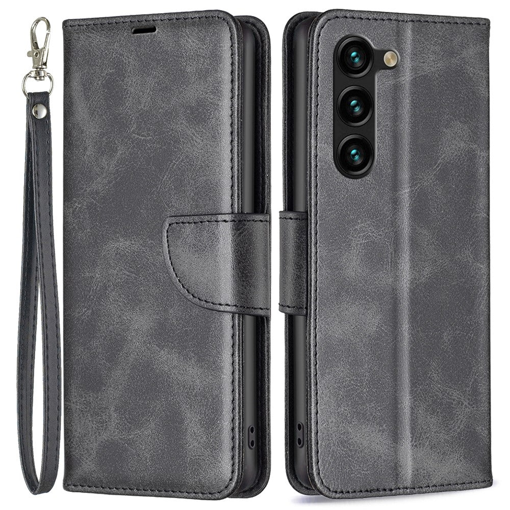 For Samsung Galaxy S25+ / S24+ Case Mobile Phone Shell PU Leather Wallet Cover with Viewing Stand