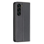 BINFEN COLOR BF18 For Samsung Galaxy S25 / S24 Case Card Holder PU Leather Cell Phone Cover