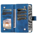 For Samsung Galaxy S24+ Case Mobile Phone Shell Wallet PU Leather Phone Cover with Strap