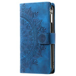 For Samsung Galaxy S24+ Case Mobile Phone Shell Wallet PU Leather Phone Cover with Strap
