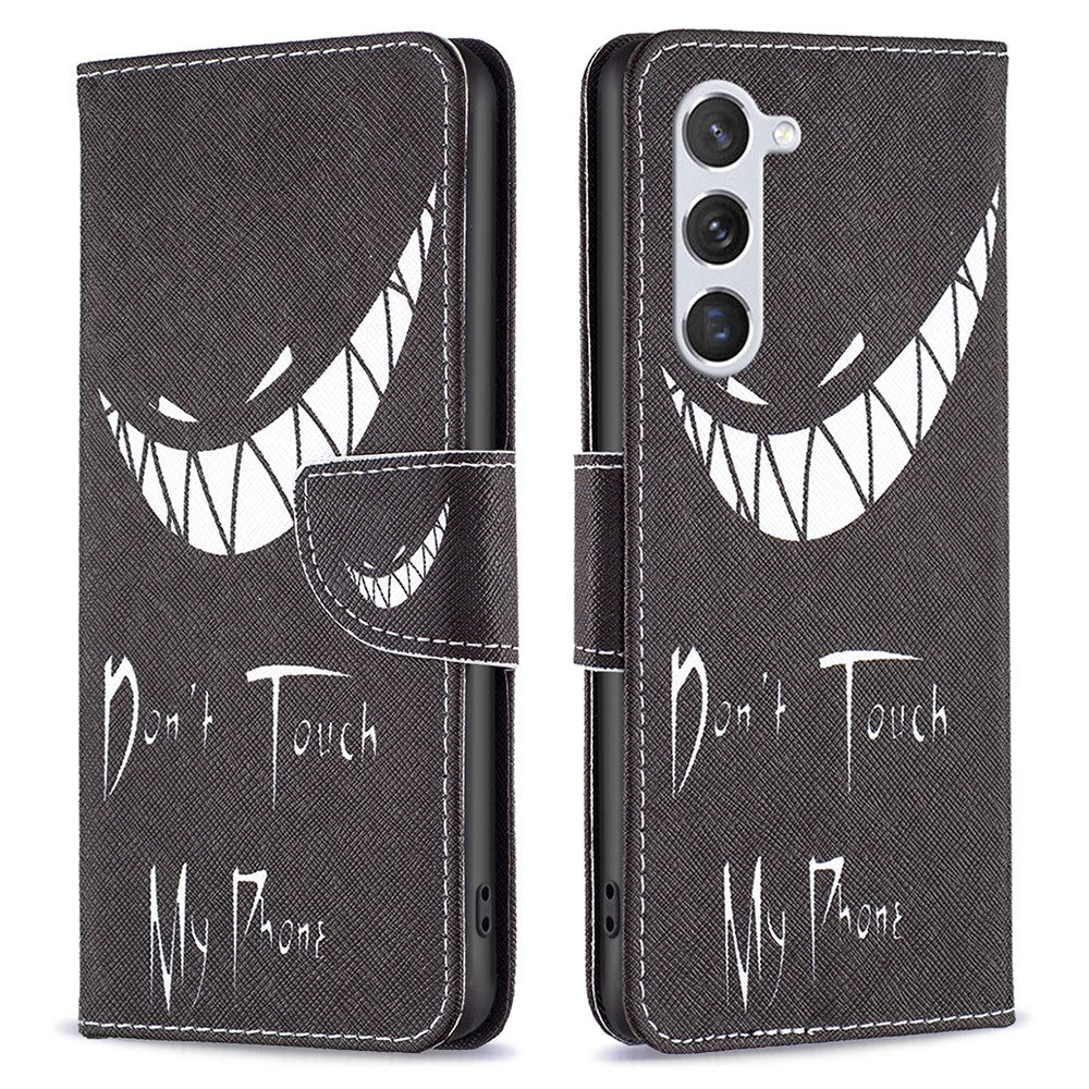 For Samsung Galaxy S25 / S24 Case PU Leather Pattern Wallet Phone Cover