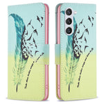 For Samsung Galaxy S25 / S24 Case PU Leather Pattern Wallet Phone Cover