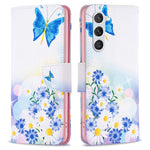 For Samsung Galaxy S25 / S24 Case PU Leather Pattern Wallet Phone Cover