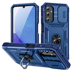 For Samsung Galaxy A25 5G (Global) (161.0 X 76.5 X 8.3mm) Case Sliding Camera Cover Anti-Drop PC+TPU Phone Shell