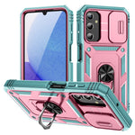 For Samsung Galaxy A25 5G (Global) (161.0 X 76.5 X 8.3mm) Case Sliding Camera Cover Anti-Drop PC+TPU Phone Shell