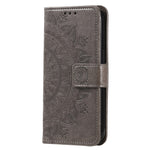 For Xiaomi 13T Pro / 13T / Redmi K60 Ultra Case Mandala Flower Imprinted Leather Cover with Strap