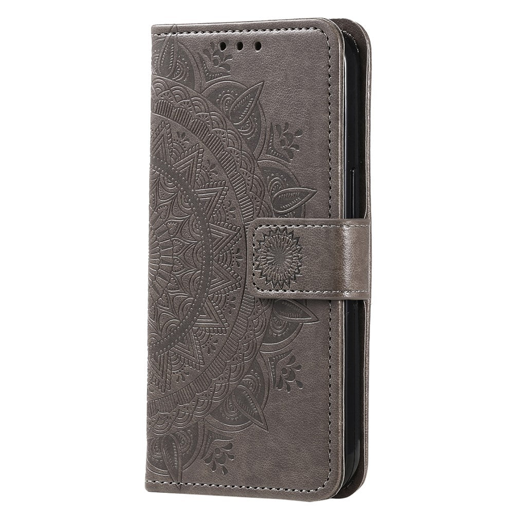 For Xiaomi 13T Pro / 13T / Redmi K60 Ultra Case Mandala Flower Imprinted Leather Cover with Strap
