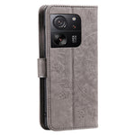 For Xiaomi 13T Pro / 13T / Redmi K60 Ultra Case Mandala Flower Imprinted Leather Cover with Strap