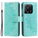 For Xiaomi 13T Pro / 13T / Redmi K60 Ultra Case Mandala Flower Imprinted Leather Cover with Strap