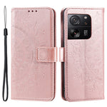For Xiaomi 13T Pro / 13T / Redmi K60 Ultra Case Mandala Flower Imprinted Leather Cover with Strap