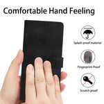 For Samsung Galaxy A05 4G Case PU Leather Stand Cover Magnetic Phone Shell Imprinted Wallet