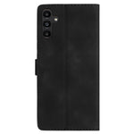 Til Samsung Galaxy A15 4G Magnetisk Telefoncover Præget Blomsterpung PU Læder Stativcover