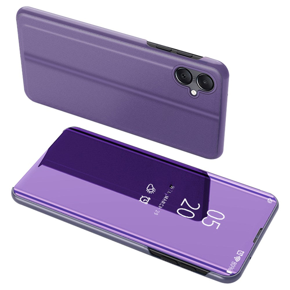 Til Samsung Galaxy A05 4G Flip Lædercover med Stativ Fuld Kropsbeskyttende Telefonetui