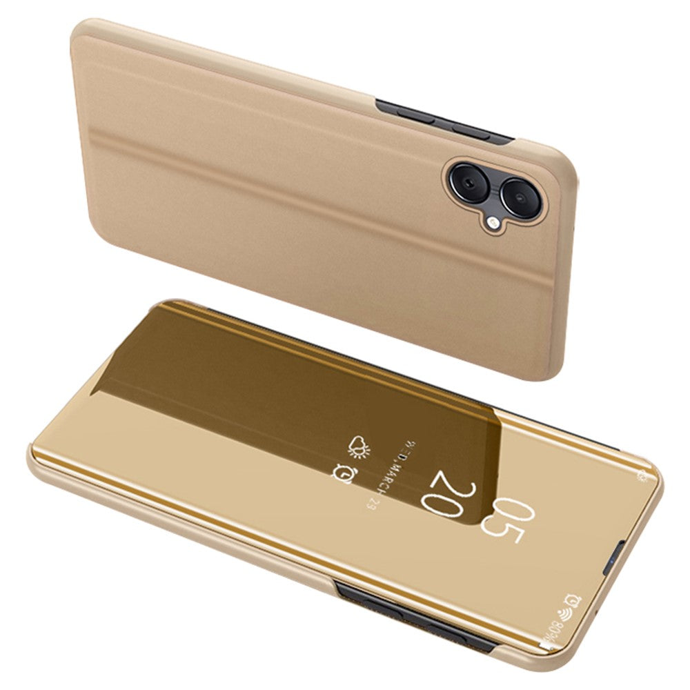 Til Samsung Galaxy A05 4G Flip Lædercover med Stativ Fuld Kropsbeskyttende Telefonetui