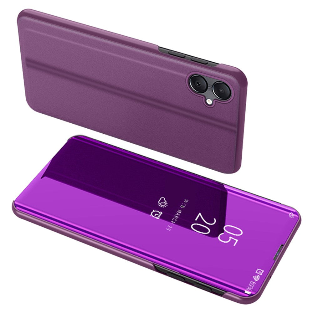 Til Samsung Galaxy A05 4G Flip Lædercover med Stativ Fuld Kropsbeskyttende Telefonetui