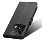 Xiaomi Redmi Note 13 5G-skal med magnetlås i läderplånbok