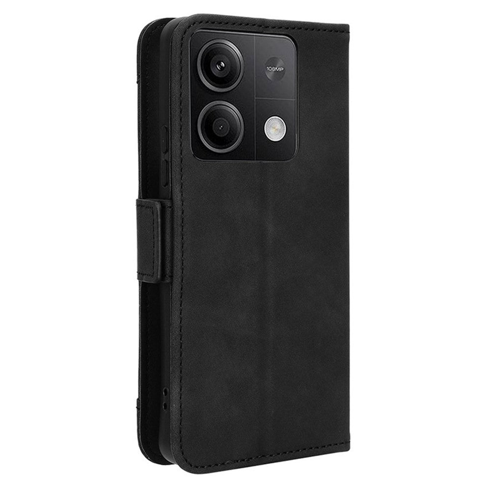 For Xiaomi Redmi Note 13 5G Case Slim-Fit PU Leather Phone Stand Cover Wallet