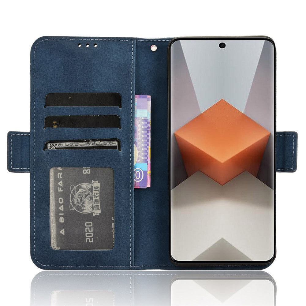 For Xiaomi Redmi Note 13 Pro+ 5G Anti-Scratch Phone Shell Leather Case Wallet Stand Phone Cover