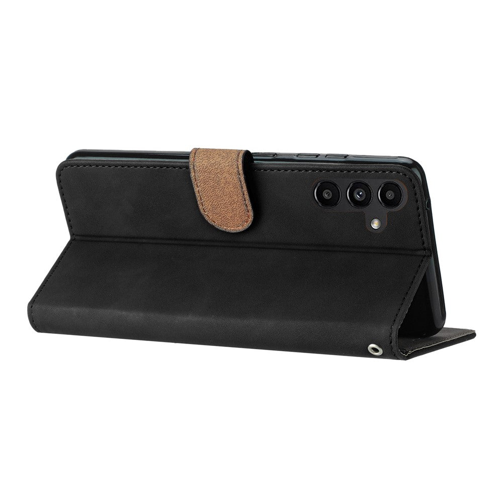 TPU+PU Leather Cover for Samsung Galaxy A15 5G Case Imprinted Butterfly Wallet Flip Stand Phone Shell