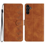 TPU+PU Leather Cover for Samsung Galaxy A15 5G Case Imprinted Butterfly Wallet Flip Stand Phone Shell