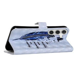 Til Samsung Galaxy A15 5G Cover Læder Anti-Fald 3D Mønsterprint Telefoncover