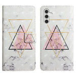 Til Samsung Galaxy A15 5G Cover Læder Anti-Fald 3D Mønsterprint Telefoncover