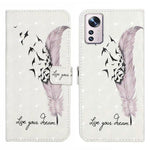 For Xiaomi 12 Pro 5G / 12 Pro (Dimensity) 5G / 12S Pro 5G Case 3D Pattern Magnetic Wallet Phone Cover