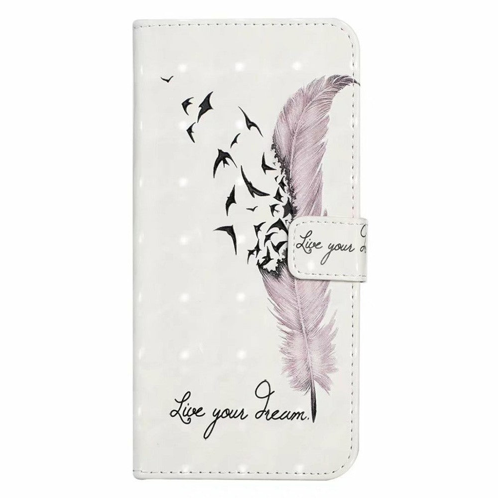 For Xiaomi 12 Pro 5G / 12 Pro (Dimensity) 5G / 12S Pro 5G Case 3D Pattern Magnetic Wallet Phone Cover