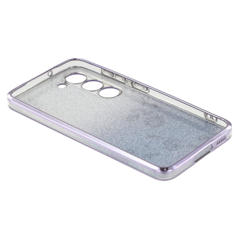 KADEM til Samsung Galaxy S22 5G Cover Glitter Telefon TPU Cover med Rem