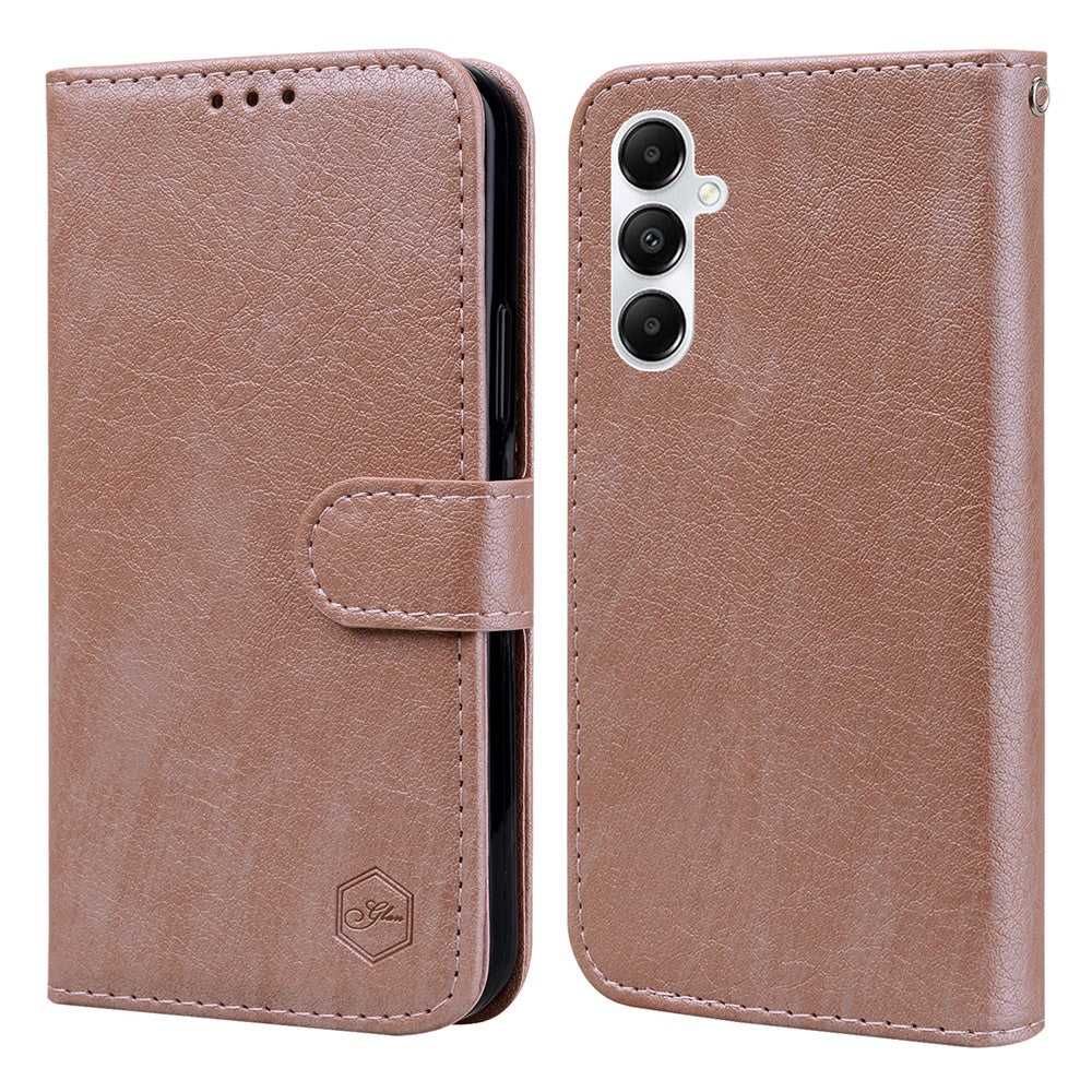 Til Samsung Galaxy A05s 4G Slim-Fit Telefoncover PU-læder Pung Mobiltelefon Stand Cover