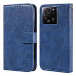 Cell Phone Stand Cover for Xiaomi 13T / 13T Pro / Redmi K60 Ultra Solid Color PU Leather Wallet Case