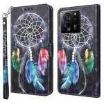 For Xiaomi 13T / 13T Pro / Redmi K60 Ultra Case PU Leather 3D Pattern Stand Flip Phone Cover