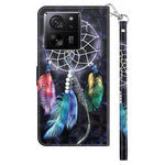 For Xiaomi 13T / 13T Pro / Redmi K60 Ultra Case PU Leather 3D Pattern Stand Flip Phone Cover