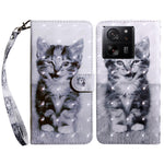 For Xiaomi 13T / 13T Pro / Redmi K60 Ultra Case PU Leather 3D Pattern Stand Flip Phone Cover