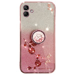 KADEM For Samsung Galaxy F14 5G / M14 5G TPU Case Glitter Cellphone Kickstand Cover