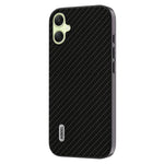 ABEEL til Samsung Galaxy A05 4G Telefoncover Kulfibertekstur Læderbelagt PC+TPU Telefoncover