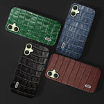 ABEEL For Samsung Galaxy A05 4G Case Genuine Cow Leather Coated Back Phone Cover