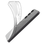Samsung Galaxy S24+ Vattenstämpelfritt TPU-skal Transparent Glansigt mobilfodral