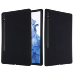 Til Samsung Galaxy Tab S9 Ultra Flydende Silikone Cover Mikrofiberforing Tablet Cover