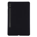 Til Samsung Galaxy Tab S9 Ultra Flydende Silikone Cover Mikrofiberforing Tablet Cover