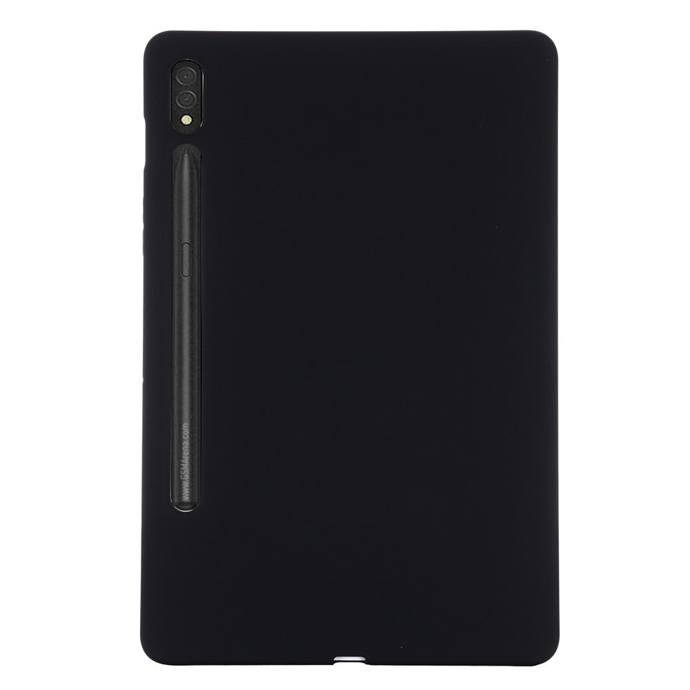 Til Samsung Galaxy Tab S9 Ultra Flydende Silikone Cover Mikrofiberforing Tablet Cover