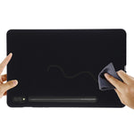 Til Samsung Galaxy Tab S9 Ultra Flydende Silikone Cover Mikrofiberforing Tablet Cover