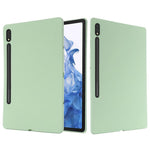 Til Samsung Galaxy Tab S9 Ultra Flydende Silikone Cover Mikrofiberforing Tablet Cover