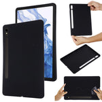 Til Samsung Galaxy Tab S10 Lite / S10 FE / S9 FE / S9 Cover Flydende Silikone Cover med Mikrofiberfor