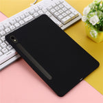 Til Samsung Galaxy Tab S10 Lite / S10 FE / S9 FE / S9 Cover Flydende Silikone Cover med Mikrofiberfor