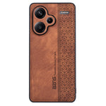 AZNS För Xiaomi Redmi Note 13 Pro+ 5G Skal Tryckt PU-läder + TPU Mobilskal